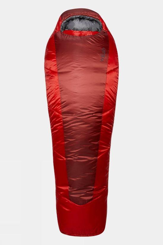 Rab Solar Eco 3 Long Sleeping Bag Maroon Size