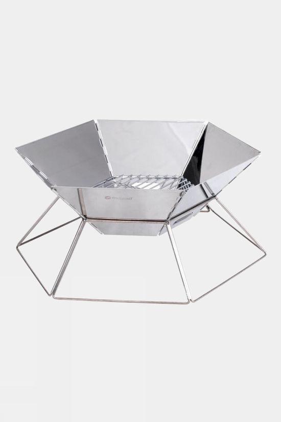 Outwell Cantal Fire Pit Silver Size