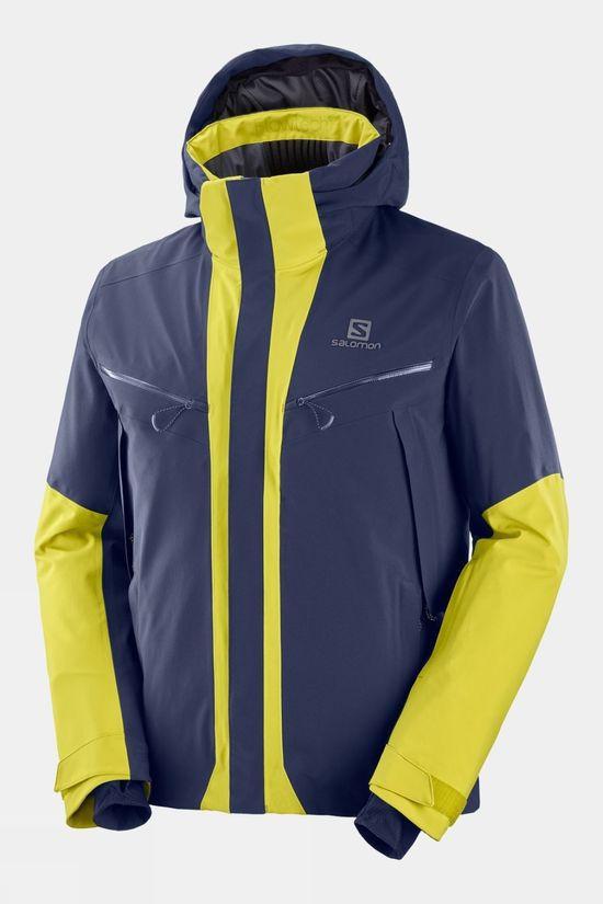 Salomon Mens Icecool Jacket Navy Size