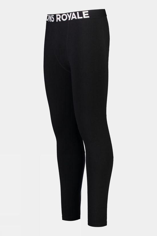 Mons Royale Mens Olympus 3.0 Tights Black Size