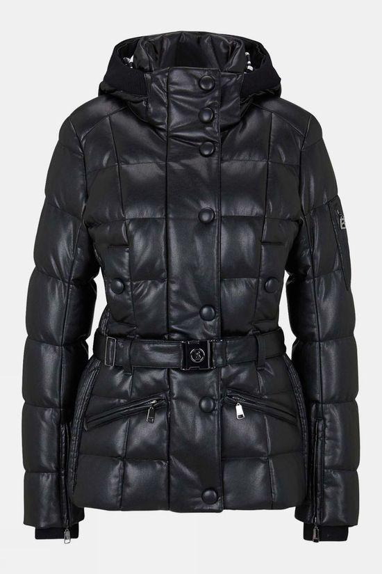 Bogner Womens Gisa Down Belted Jacket Black Size