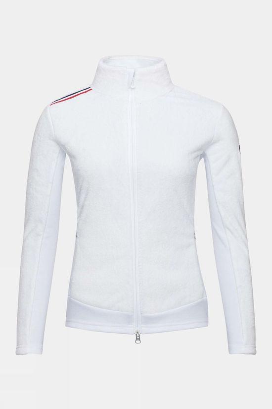 Rossignol Womens Palmares Full Zip Fleece White Size