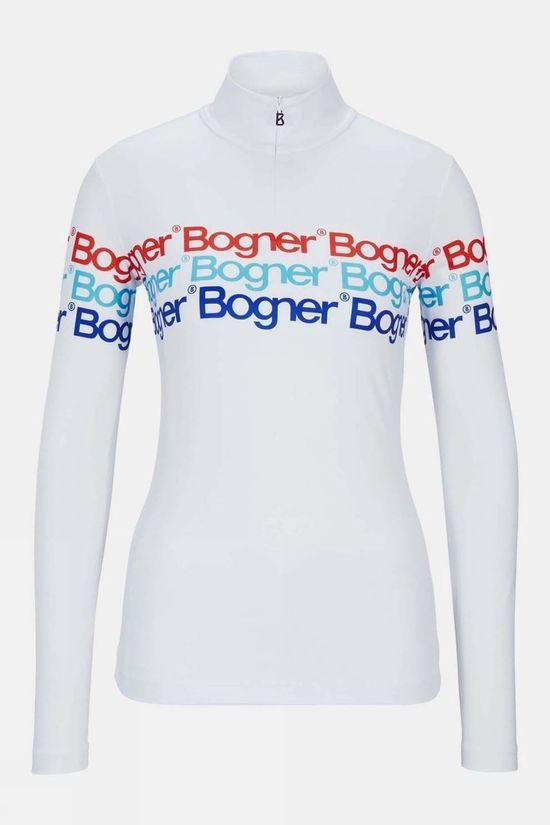 Bogner Womens Beline Top White Size