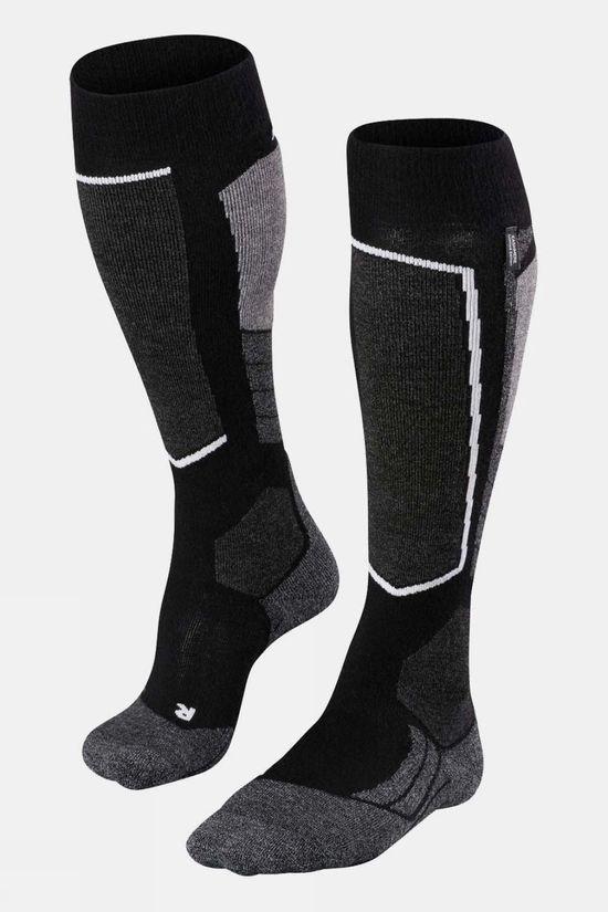 Falke Mens SK2 Cashmere Ski Socks Black Size