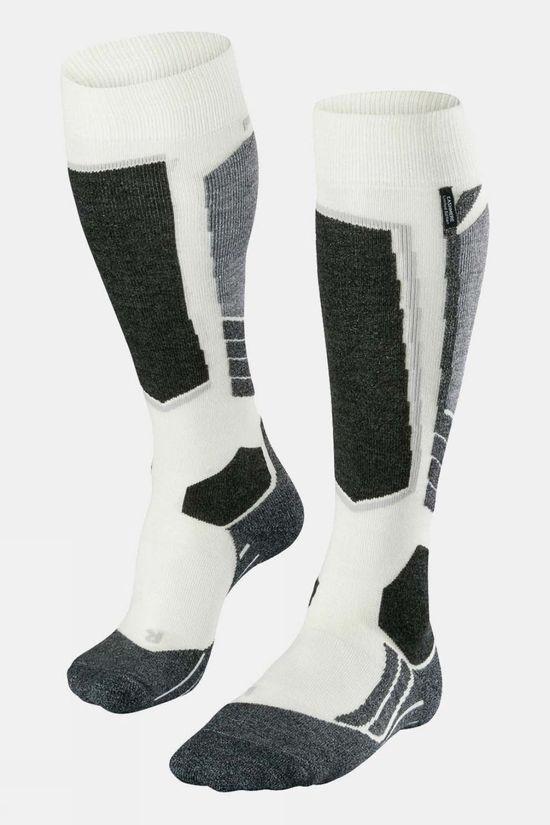 Falke Womens SK2 Cashmere Ski Socks White Size