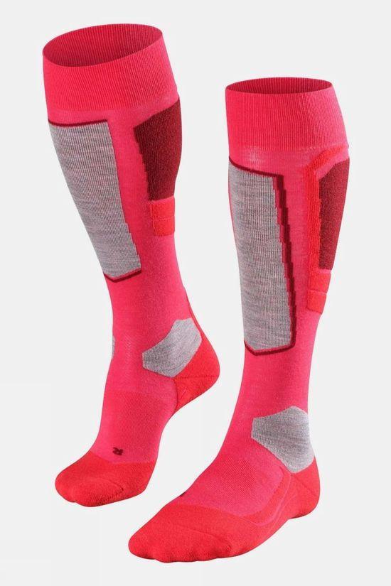 Falke Womens SK4 Advanced Ski Socks Mid Pink Size