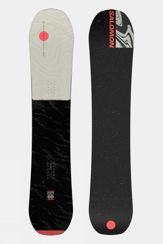 Salomon Mens Super 8 Snowboard Black Size