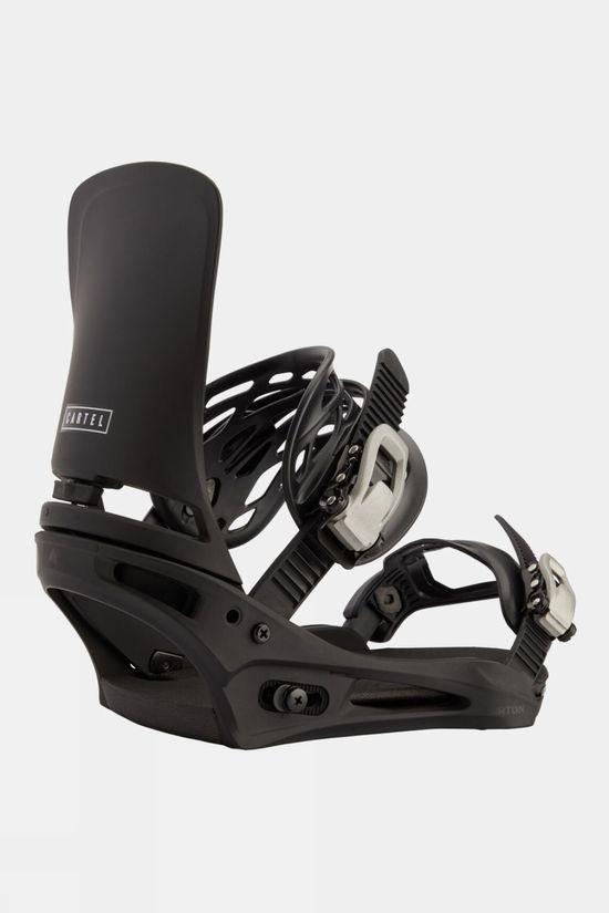 Burton Mens Cartel Re:Flex Snowboard Bindings Black Size