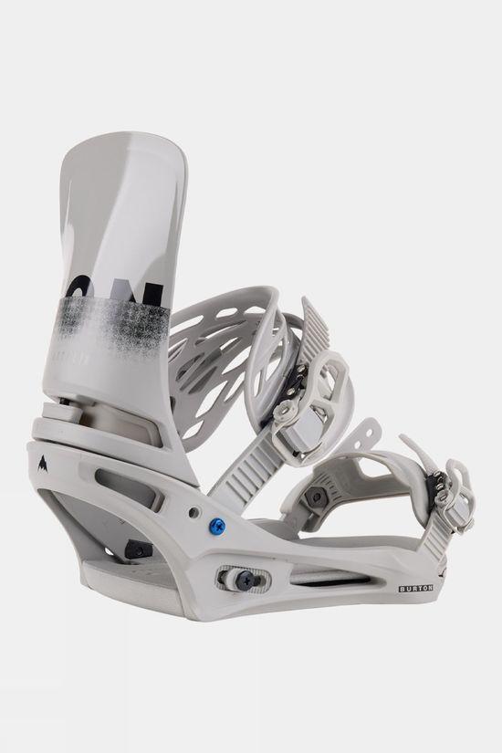 Burton Mens Cartel X Re:Flex Snowboard Bindings Mid Grey Size