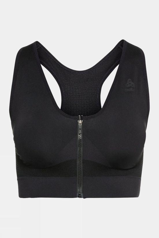 Odlo Womens Seamless High Sports Bra Black Size