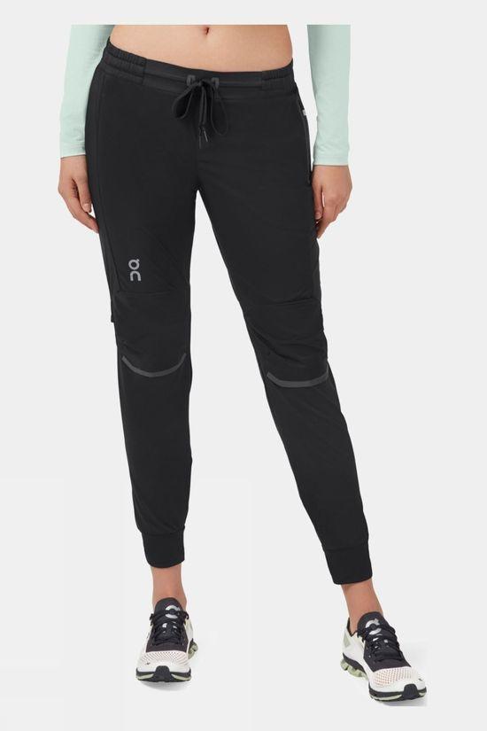 On Womens Running Pants Black Size