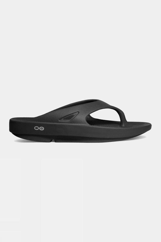 OOFOS Unisex OOriginal Flip Flops Black Size 5