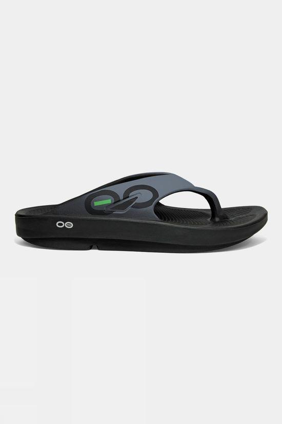 OOFOS Womens OOriginal Sport Flip Flops Mid Grey Size 5