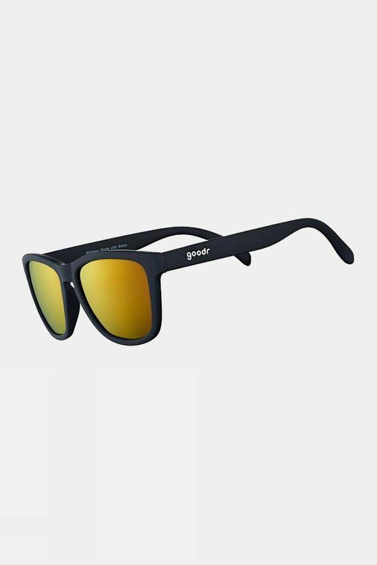 Goodr Whiskey Shots With Satan Sunglasses Black Size