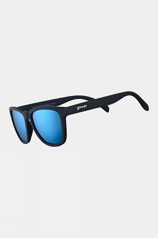 Goodr Mick And Keith’s Midnight Ramble Sunglasses Black Size