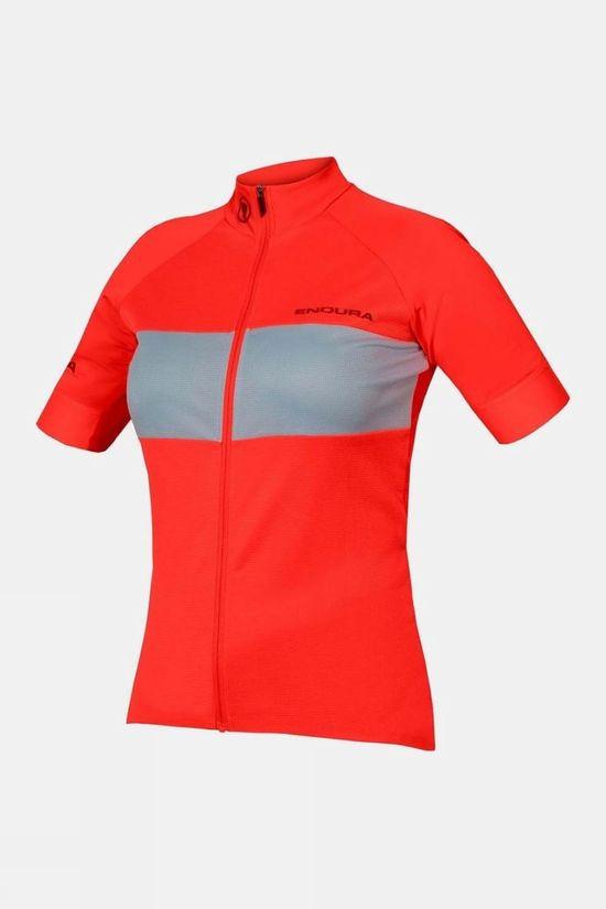 Endura Womens FS260-Pro Cycling Jersey Light Pink (DNU) Size