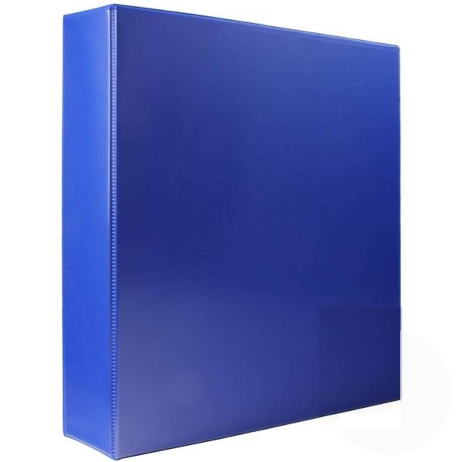 WB A4 Blue A4 40mm 4D Presentation Ring Binders / Folders (Pack Of 10) [WX01331]