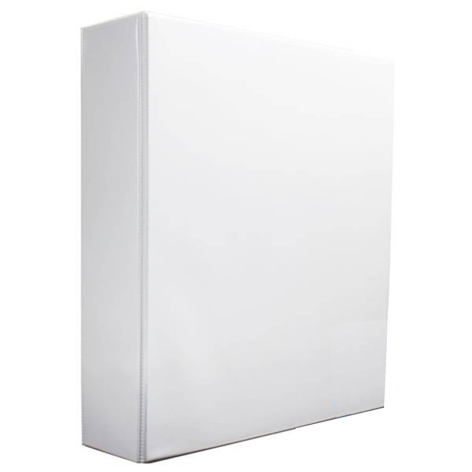 WB White 50mm 4D Presentation Binder (Pack Of 10) [WX01333]