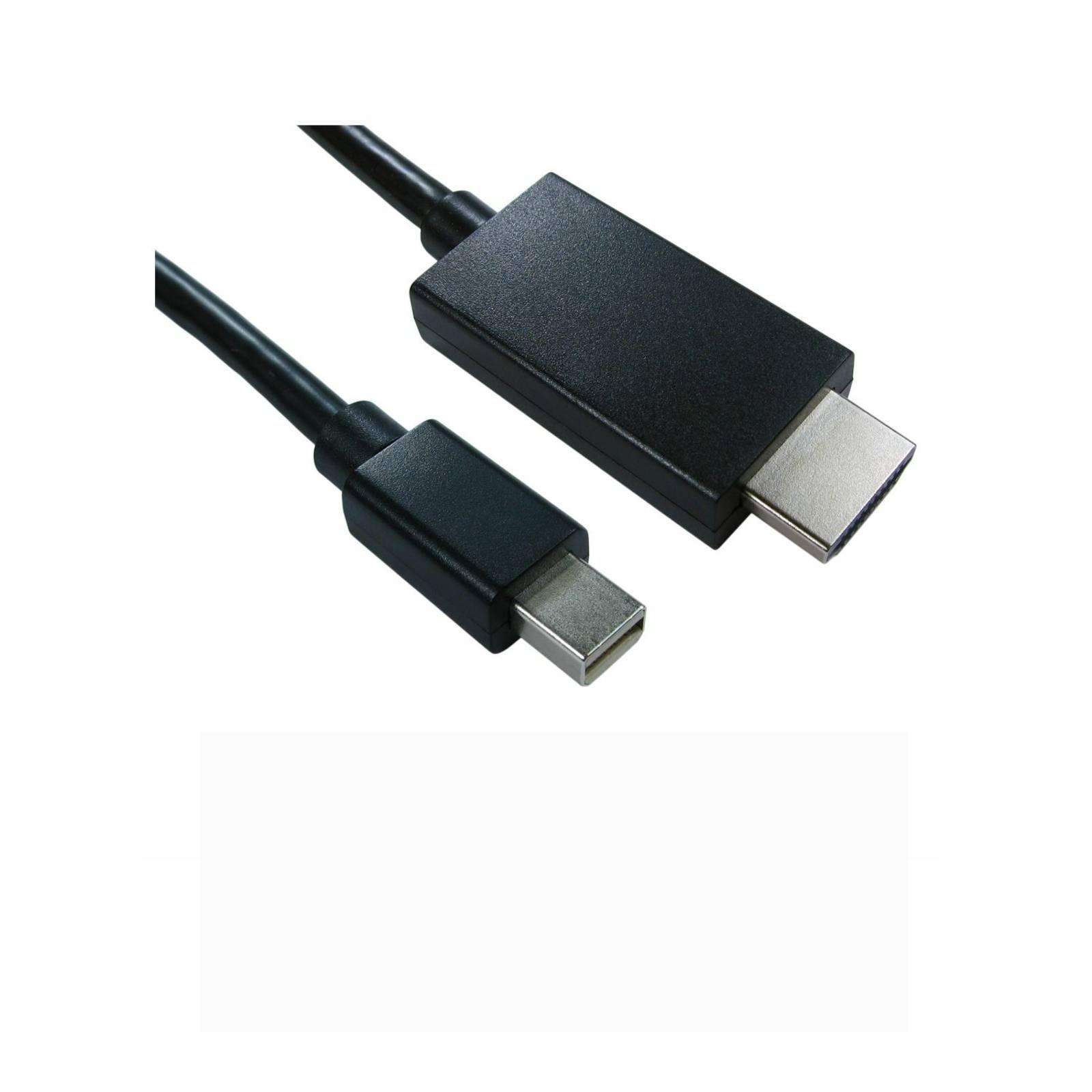 Mini Display Port (Male) to HDMI (Male) Cable - 2 Metres