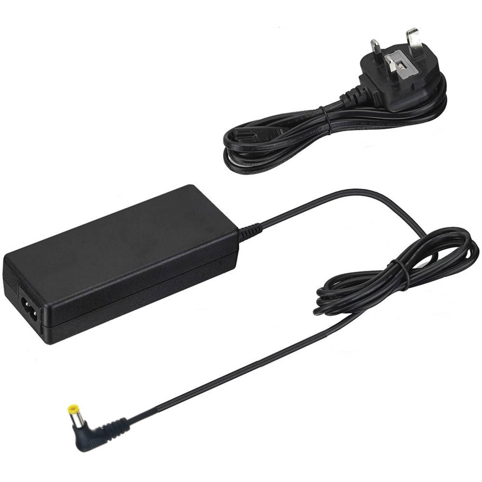 Acer Advent Toshiba Dell Asus Compatible 19V 3.42A Laptop Charger with 5.5mm x 2.5mm Tip