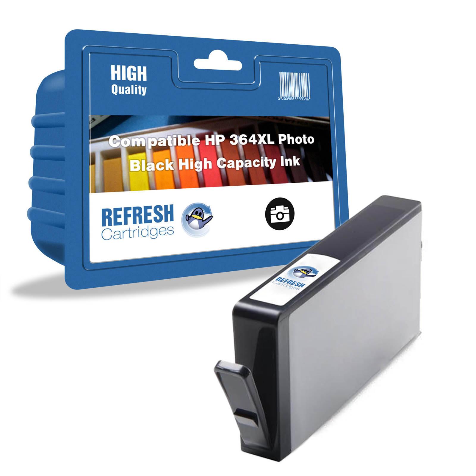 Compatible 364XL (CB322EE) High Capacity Photo Black Ink Cartridge Replacement for HP Printers