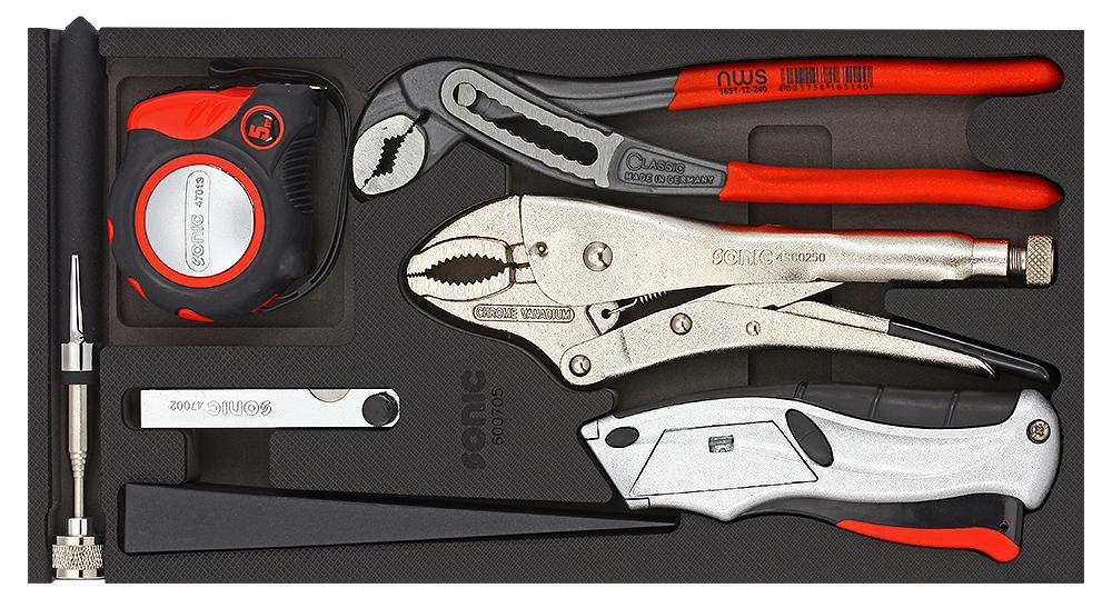 Sonic Pliers & Tool Set 7 Piece