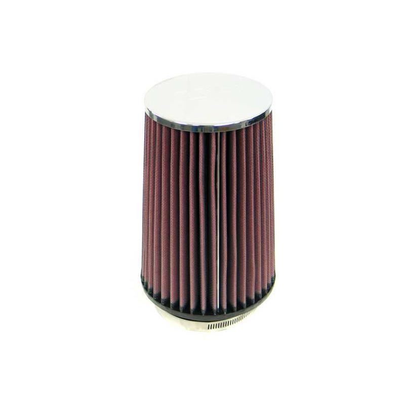 K & N Universal Conical Filter 89mm connection, 140mm base, 114mm top, 203mm Height (-4760)