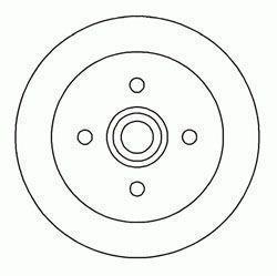 Brake Drum 5180-S ABS