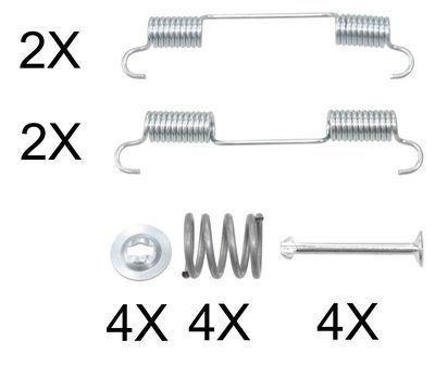 Accessory Kit, Parking Brake Shoes