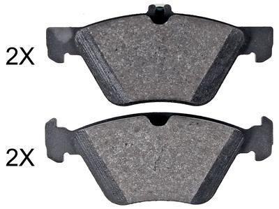 Brake Pad Set, disc brake 35043 ABS