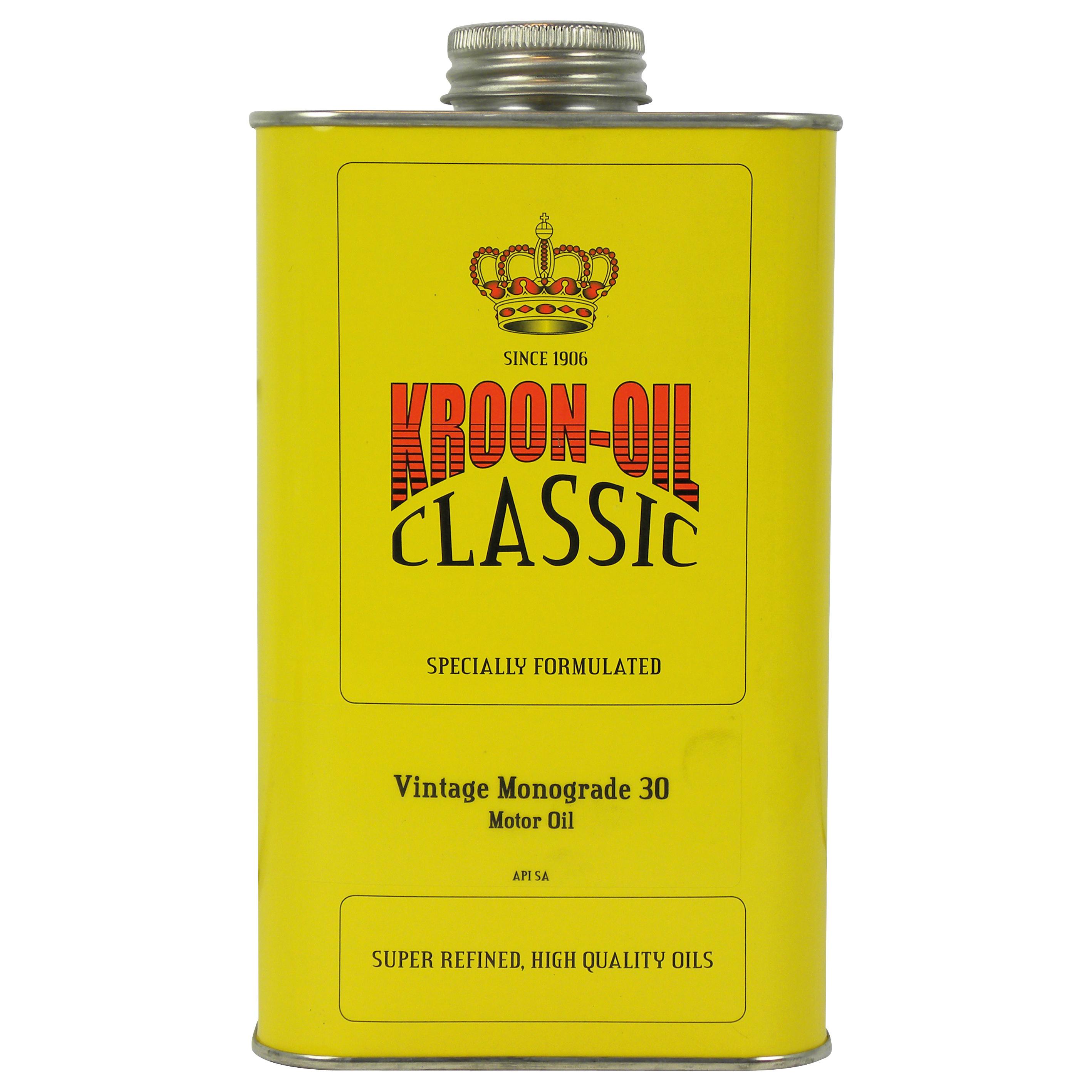 Motor oil Kroon Oil Vintage Monograde 30 1L