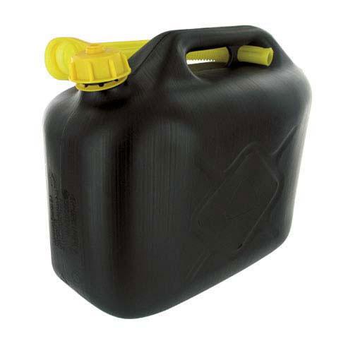 Jerrycan 10 liters black