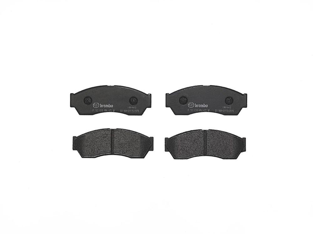 Brake Pad Set, disc brake P 52 019 Brembo