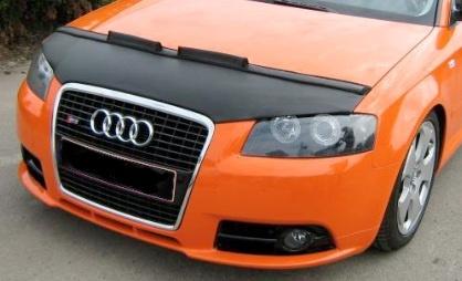 Hooded arm cover Audi 8P 2005-2008 black (single frame grill)