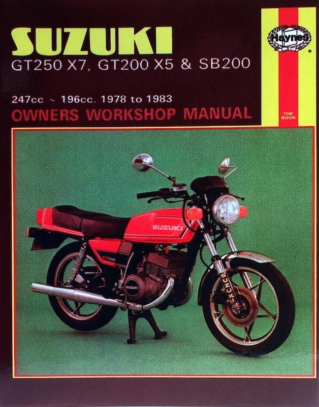 Suzuki GT250X7, GT200X5 & SB200 Twins (78 - 83)