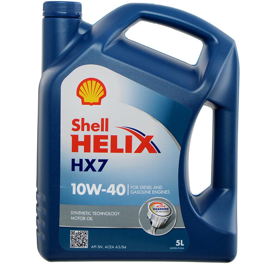 Engine Oil Shell Helix HX7 10W40 /B4 5L