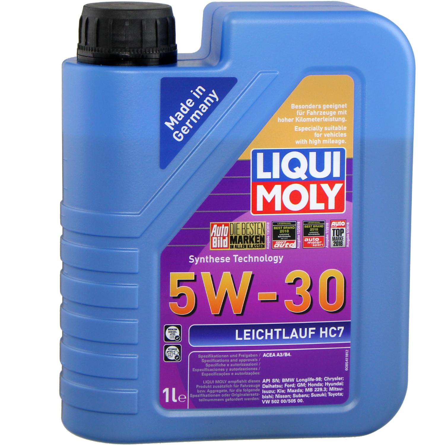 Engine oil Liqui Moly Leichtlauf HC7 5W30 /B4 1L