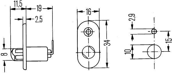 Switch, door contact