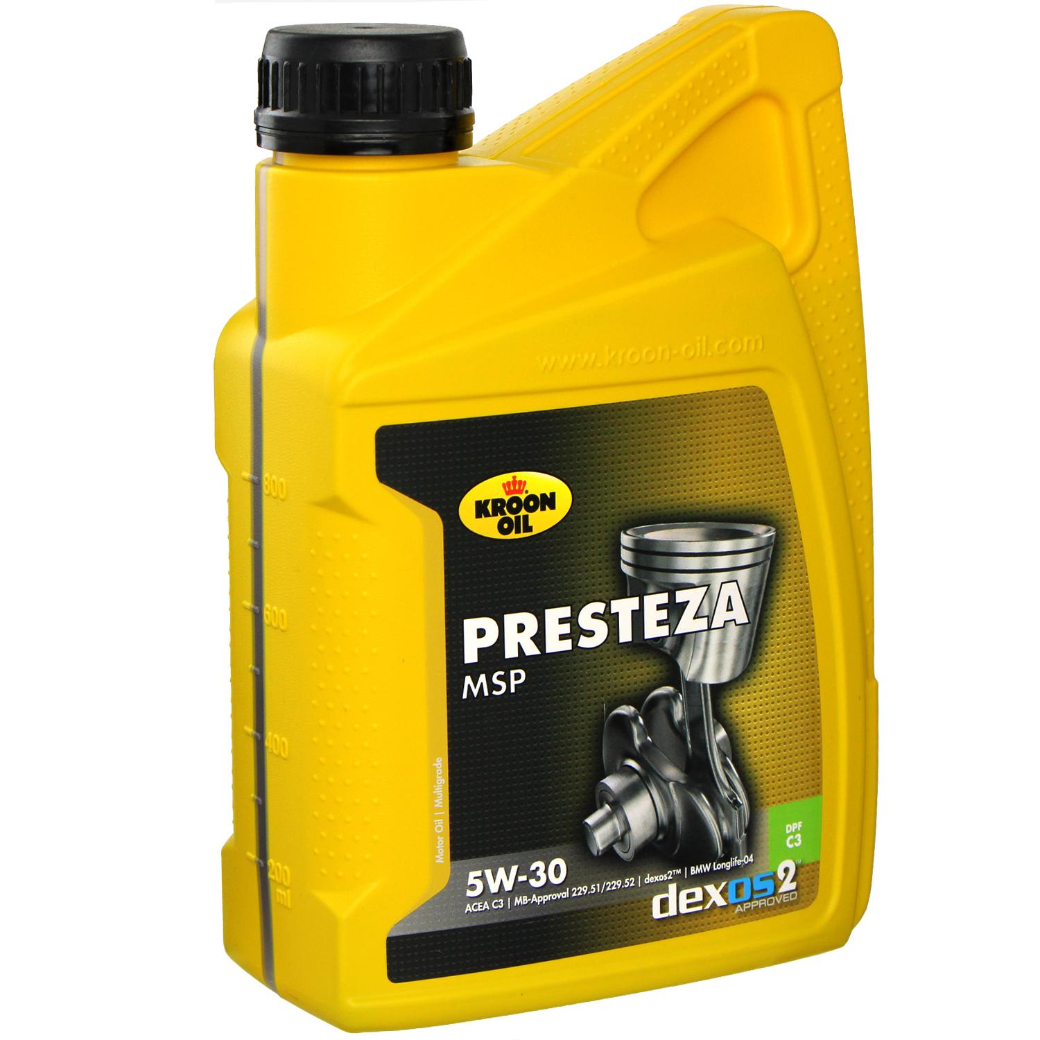 Engine oil Kroon-Oil Presteza MSP 5W30 , C3 1L