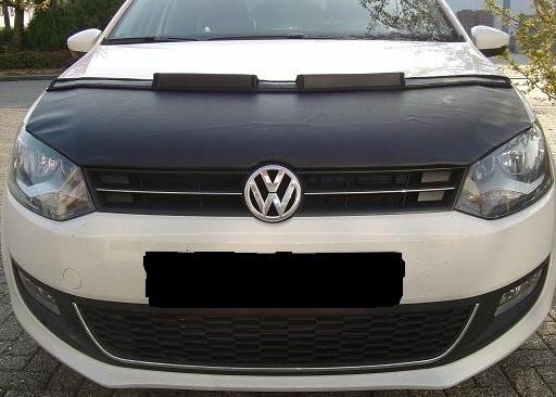 Bonnet liner cover Volkswagen Polo 6R 2009- black