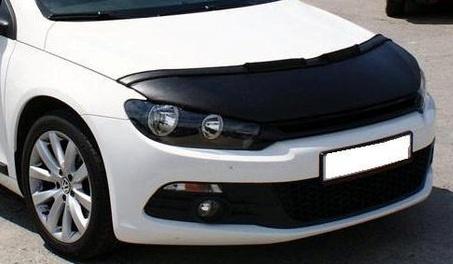 Bonnet liner cover Volkswagen Scirocco III 2008- black