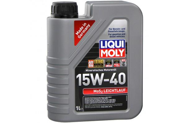 Motor oil Liqui Moly MoS2 Leichtlauf 15W40 /B4 1L