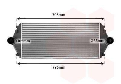 Intercooler, Charger 09004086 International Radiators