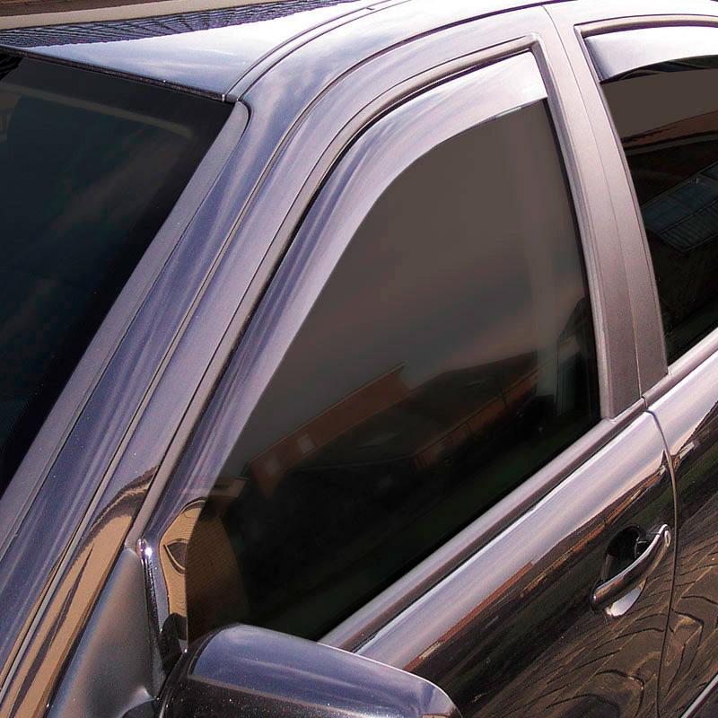 Wind deflectors Dark suitable for Volkswagen Touareg (CR7) 2018-