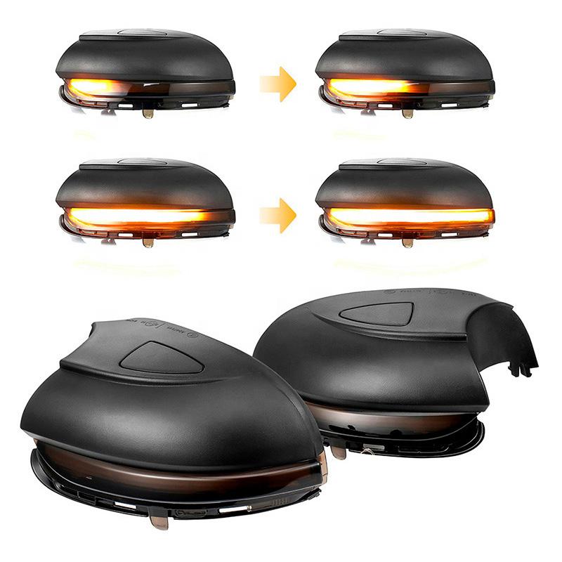 Set LED Side Mirror Indicators - suitable for Volkswagen Golf VI 2008-2012 & Touran 2010-2015 - S