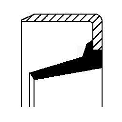 Shaft Seal, manual transmission