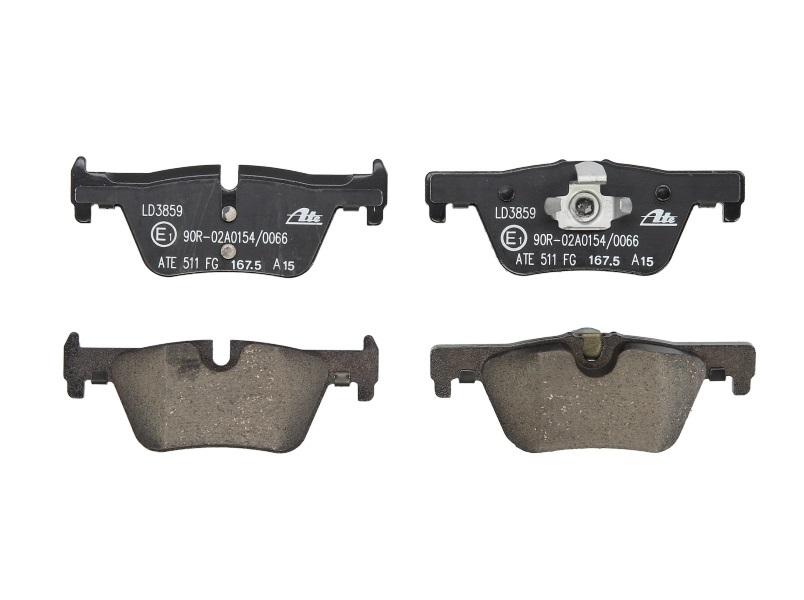 Brake Pad Set, disc brake ATE Ceramic 13.0470-3859.2