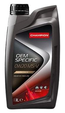 Engine Oil Champion OEM Specific 0W20 MS-V /B1 1L