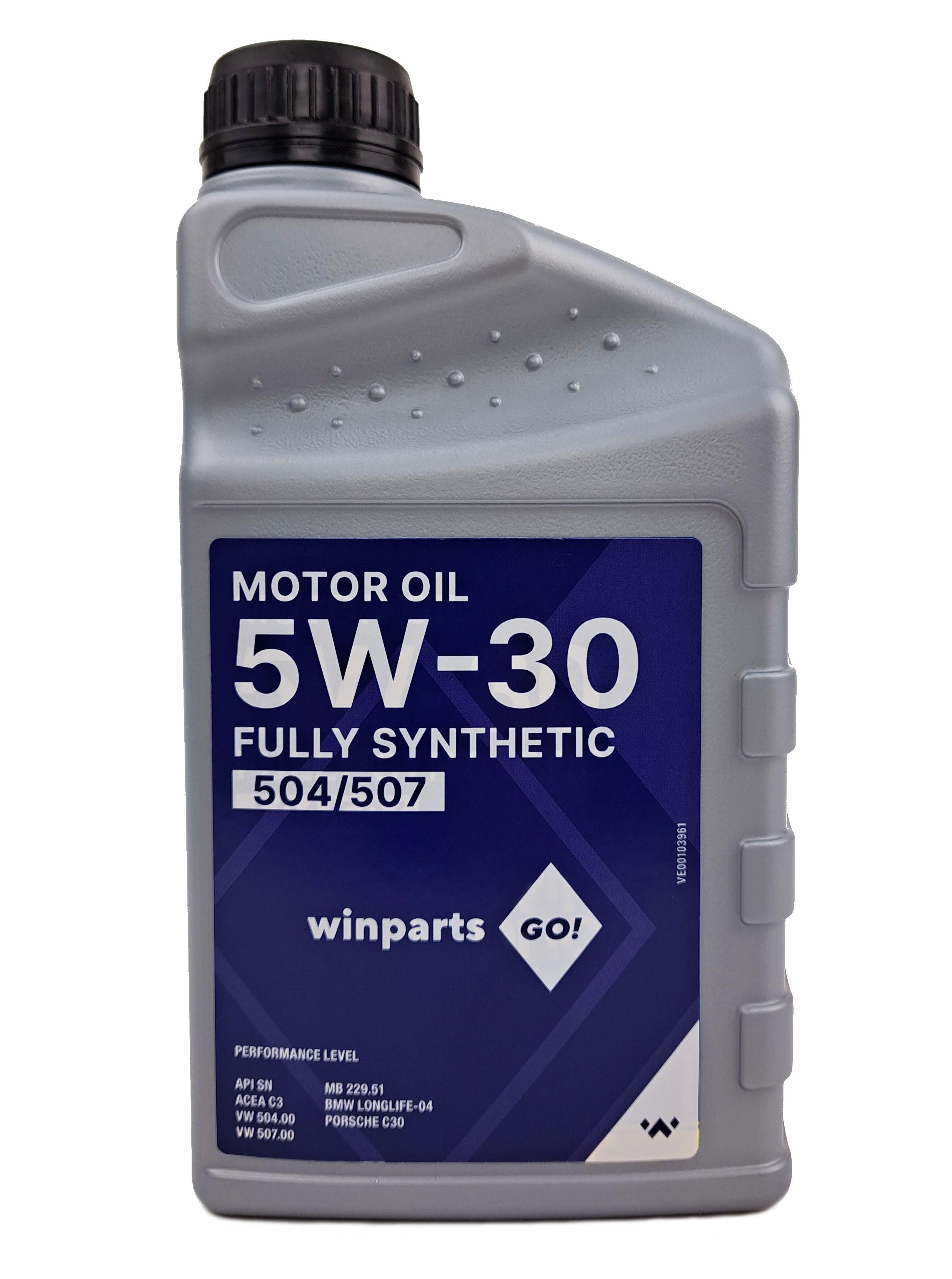 Motor oil Winparts GO! 5W30 Full Synthetic Longlife 1L