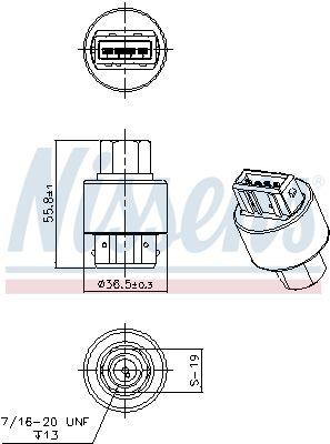 Pressure switch, Air Conditioning